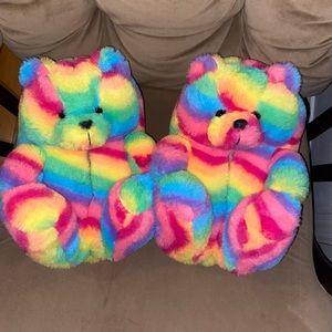 Bear slippers